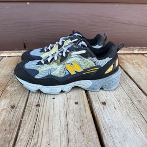 Vintage New Balance 903 All Terrain 9 Black Grey Yellow Trail Running Shoes USA